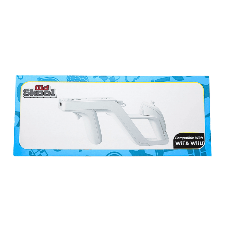 Old Skool Zapper Gun, Wireless Wii Gun Accessory for Wii, Wii U
