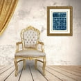 thumbnail image 3 of Green, Nancy 15x18 Gold Ornate Wood Framed with Double Matting Museum Art Print Titled - Wrought Iron Cyanotype III, 3 of 4
