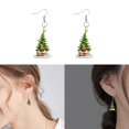 thumbnail image 1 of The Grinch Earrings Kids Grinch Decor Christmas Cute Cartoon Earrings Gift For Women Girl Birthday/Valentine's Day/Anniversary, 1 of 5