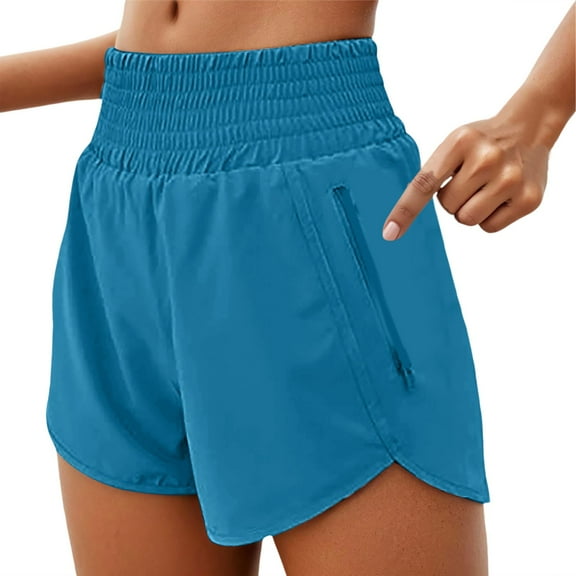 Gym Shorts Women Comfy Shorts Lounge Running Festival Outfits for Women Women's Casual Shorts Yoga Pants With Split Design For Daily Wear Vacation Workout Comfortable Stretchy Breathable Fabric