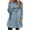 Blue, variant on Maean Women Fleece Fuzzy Sweatshirt Baggy Oversized Fall Winter Warm Sherpa Loungewear Pajamas Tops