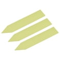 thumbnail image 1 of Unique Bargains PVC Plant Label Stakes 10 x 2cm Water Resistant for Garden Tag Yellow 100 Pack, 1 of 5