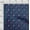 Navy Blue, variant on oneOone Organic Cotton Poplin Twill Fabric Leaves & Floral Artistic Print Fabric BTY 42 Inch Wide