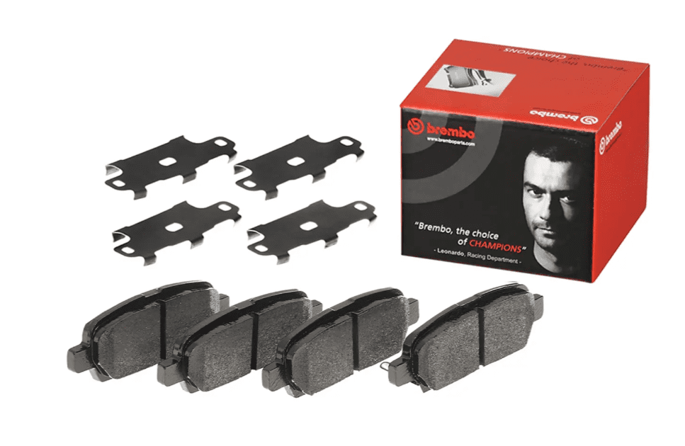 Brembo P56046; Brake Pad; PRIMELINE; FMSI Number D1288-8405/ D1393-8501/ D1626-8842/ D905-7784; Low-Metallic; Set Of 4