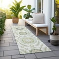 thumbnail image 6 of Addison Rugs Chantille Indoor/Outdoor Transitional Floral Ivory Washable Runner Rug, 2'3" x 7'6", 6 of 6