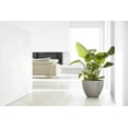 thumbnail image 3 of Ecopots Antwerp Durable Modern Round Indoor/Outdoor Recycled Based Composite Flower Pot Planter, Taupe, 16", 3 of 4