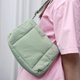 thumbnail image 2 of Bolso hobo Kuymtek elegante Mensajero Acolchado Color Sólido con Correa Ajustable, 2 of 9