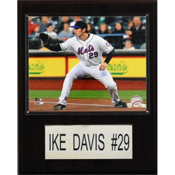 C & I Collectables 1215IKEDAVIS MLB Ike Davis New York Met la Plaque du Joueur