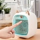 thumbnail image 3 of Mini Desktop Spray Fan, Summer Cool USB Fan Type-C Charging Spray Humidifier Fan Home Office Desk Cool Fans, 3 of 4