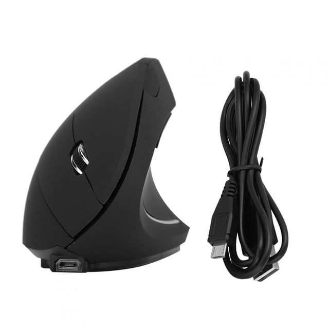 2.4GHz Optical 1600DPI Wireless Ergonomic Vertical PC/ Laptop Gaming Mouse Rechargeable