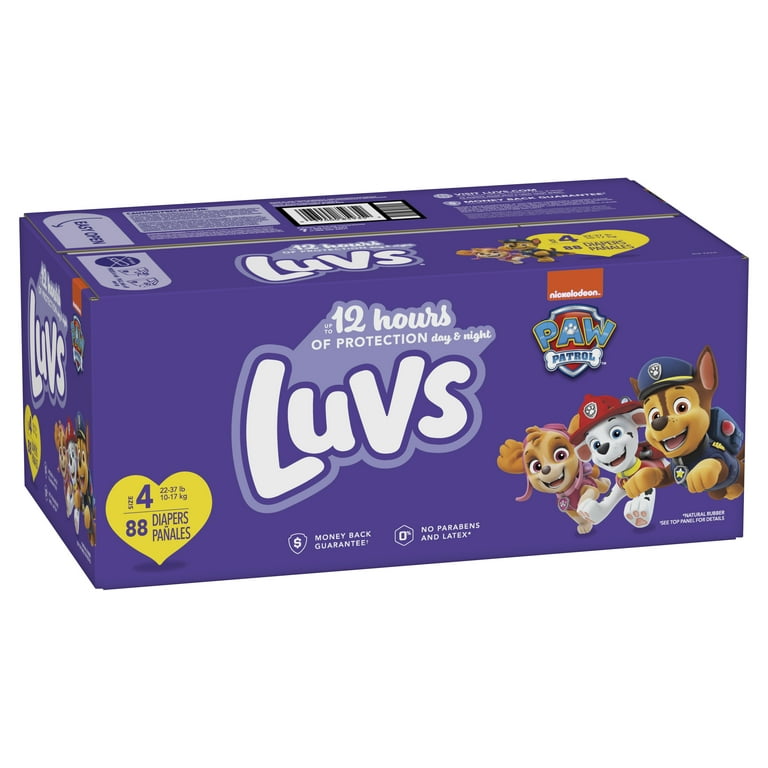 Luvs Diapers Size 4, 88 Count (Select for More Options) - Walmart.com