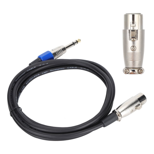 Cable XL Rto pulgadas, JORINDO JD6015 XLR Cable de señal balanceada hembra Cable de micrófono Diseño elevado