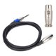 thumbnail image 2 of JORINDO JD6015 XLR hembra a conector de 6,35 mm Cable de señal balanceada XLR a cable de micrófono de 1/4 pulgada 2 M, 2 of 5