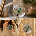 thumbnail image 5 of Christmas Ball Ornaments, 3D Bird Spherical Hanging Decor, Christmas Tree Decoration for Home Party, 5 of 7