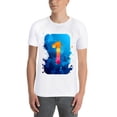 thumbnail image 3 of Mens Oversize T Shirts Painting (6)Casual Short Sleeve Basic Tees Crew Neck T-Shirt Funny Graphic Tees Black or White XS-5XL, 3 of 5