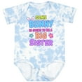 thumbnail image 3 of Inktastic Some Bunny is Going to Be a Big Sister with Bunny Ears and Flowers Girls Baby Bodysuit, 3 of 5
