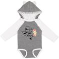 thumbnail image 3 of Inktastic Texas Home is Where The Heart is with Watercolor Floral Girls Long Sleeve Baby Bodysuit, 3 of 5