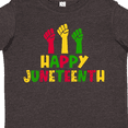thumbnail image 4 of Inktastic Happy Juneteenth Boys or Girls Toddler T-Shirt, 4 of 5