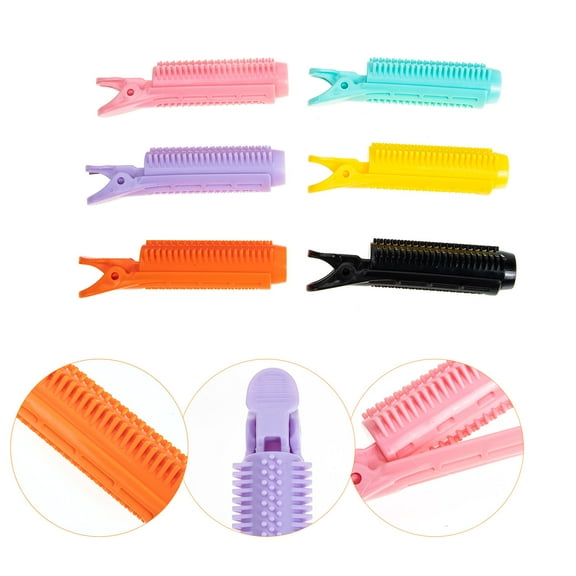 ROSENICE Hair Volume Clips for Styling Sectioning 6Pcs Create Wavy Curly Lifted Hairstyles