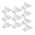 thumbnail image 4 of figatia 10x Generic Snow Guards s, Easy to Use, High Performance Roof Block Accessories for Roofing Clear, 4 of 8