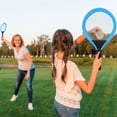 thumbnail image 4 of ifundom 1Set Sky Blue Badminton Rackets with Large Mesh and Comfortable Grip, 4 of 6