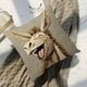 thumbnail image 5 of Short Lint Pillow Cover 18inch Cute Two Donkeys Embroidery Decorative Throw Pillowcase For Sofa Bedroom Living Room Home Decoration, 5 of 6