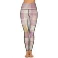 thumbnail image 2 of Bohemian Color High Waisted Leggings for Women No See Through Tummy Control Buttery Soft Yoga Pants for Workout Athletic Running, 2 of 6