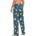 thumbnail image 5 of GZHJMY Christmas Santa Pajama Pants for Men, Lounge Pants Lightweight Men Pajama Bottoms with Drawstring Pockets, Christmas New Year Birthday Gifts, Medium, 5 of 6