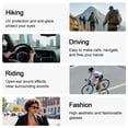 thumbnail image 6 of AI Smart Glasses with Chat GPT, AI Translation Glasses with 164 Language, Classic Aviator Sunglasses with Voice Assistant/AI Calling, IP65 Waterproof, Multifunctional Smart Glasses for Men Women, 6 of 11