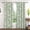 Green, variant on Lfeey Floral Green Blackout Curtain, Top Grommet Thermal Insulated Drapes for Bedroom Living Room, 42" W x 72" L, 2 Panels