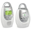 VTech DM221 Audio Baby Monitor with up to 1,000 ft of Range, Vibrating Sound-Alert, Talk Back Intercom & Night Light Loop, White/Silver(Renewed)