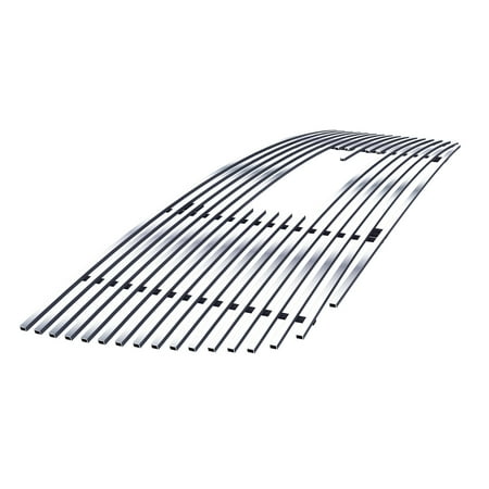 APS Compatible with GMC Savana 2003-2025 Main Upper Stainless Steel Chrome 8x6 Billet Front Grill Grille Insert G65476C