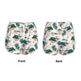 thumbnail image 5 of Xecao's Hawaii Palms for a double-layer running short for women, perfect for gym, tennis, and more, featuring a convenient pocket., 5 of 9