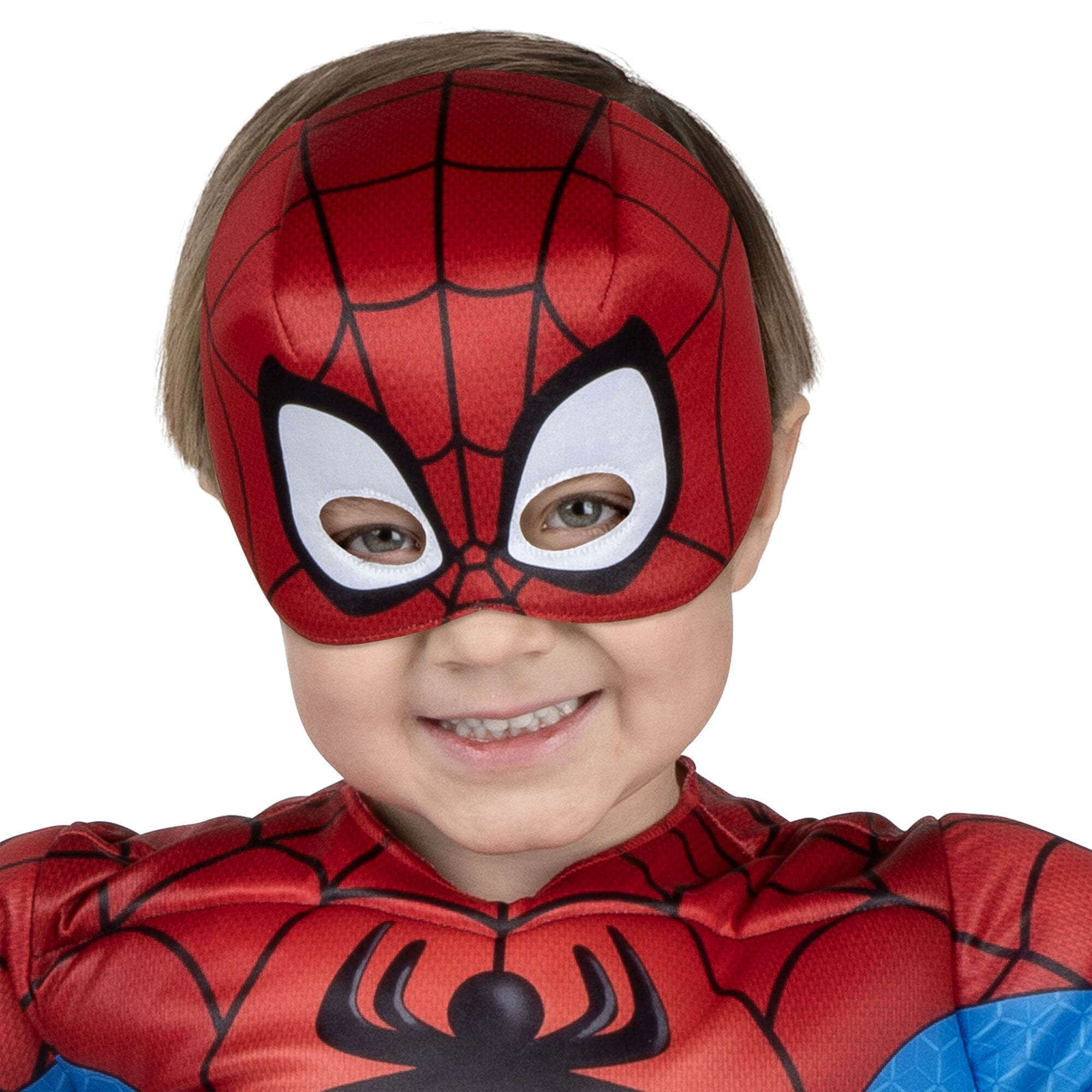 Marvel's Spiderman Halloween Costume for Toddler, Size 2T, by Jazwares