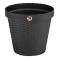 thumbnail image 3 of Macetas Rattan 30cm PLASTICOS LA ARDILLA con Plato Anti Escurrimiento, 3 of 4