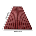 thumbnail image 3 of Tyidzon 63"x16" Hallway Runner Rug Heavy Duty Non-Skid Door Mat Indoor Outdoor for Entryway Porch Patio, 3 of 8