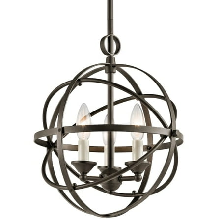 Miseno Mlit155389 3 Light Cage Orb Chandelier Com