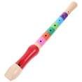 thumbnail image 4 of Miangastore Wood Recorder Instrument for Music Playing with Accurate Tones and Exquisite Craftsmanship Assorted Color 8 Holes Design, 4 of 8