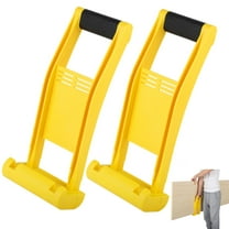 2 Pcs Plasterboard Carriers, Plastic Drywall Carrying Handles, Panel Carrier Tool with 80KG Load-Bearing Capacity, Non-slip Plywood Lifting Tools