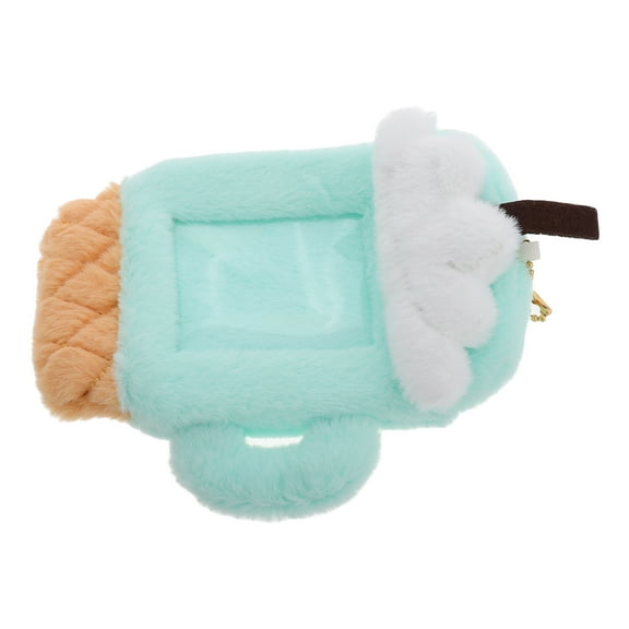 FRCOLOR Spill-proof Accessories Plush Card Holder Student 18.00X11.80X3.80CM