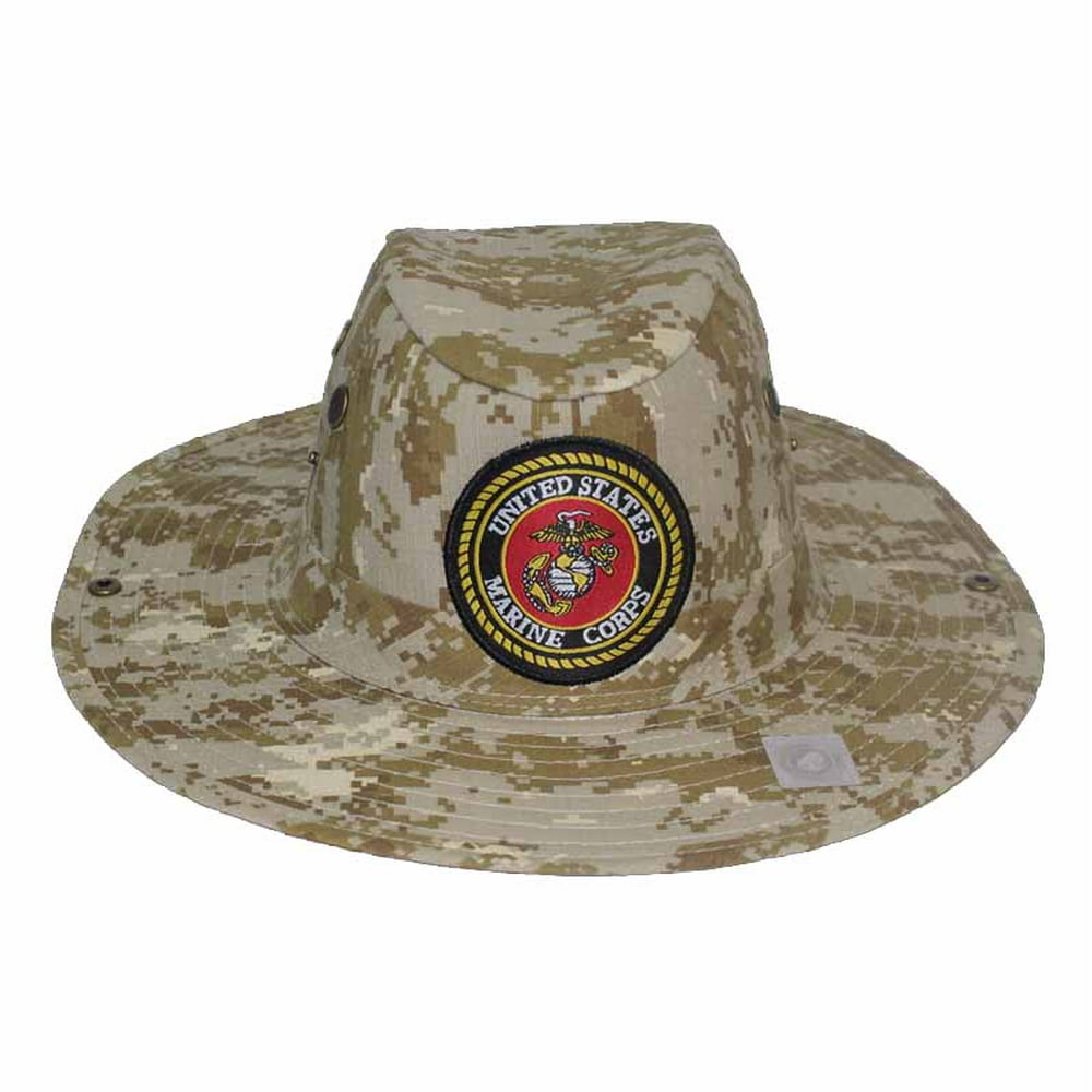 JWM Wholesale JWM Mens Embroidered Cotton Military Hunter Hats (Army