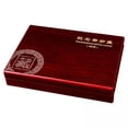thumbnail image 1 of Caja de exhibición de monedas Hugo 2x vintage para colección Contenedor de monedas de madera, 1 of 5