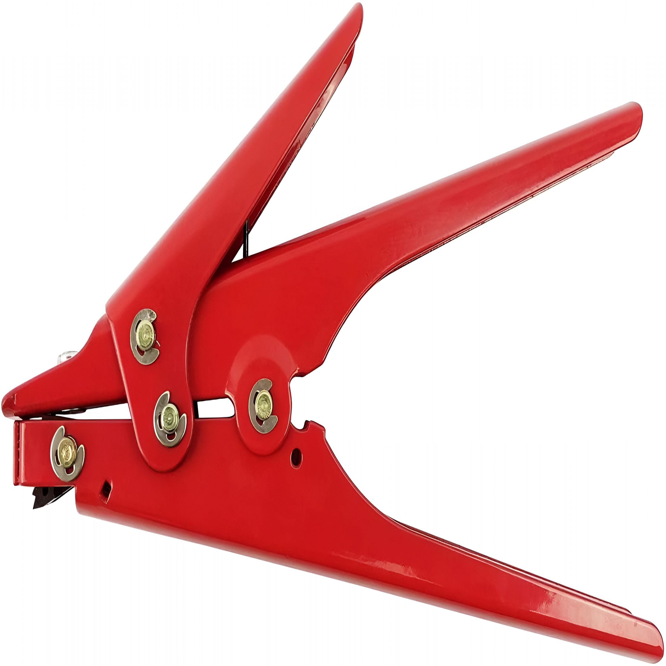 EXLEAF HS-519 Zip Tie Gun Tensioning and Cutting Tool for Plastic Nylon Cable Tie or Fasteners, All Metal Casing, 0.37 Inches Max Tie Width