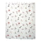 thumbnail image 2 of Cortina de ducha navideña con estampado navideño, impermeable, elegante y con estilo europeo y americano, con ganchos., 2 of 6