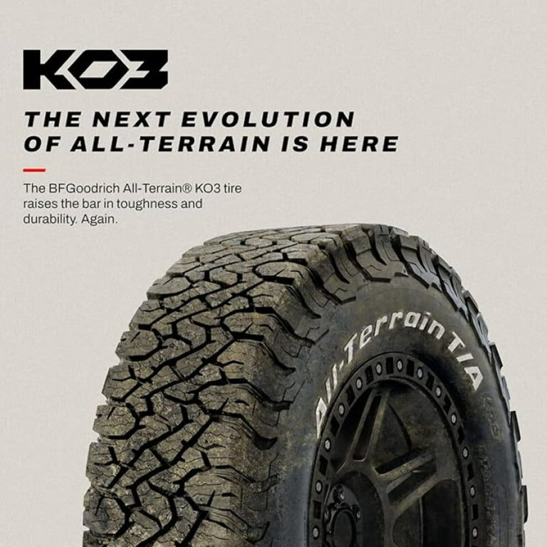 BFG All-Terrain T/A KO3 LT285/55R20 117/114S D - Walmart.com BFG All-Terrain T/A KO3 LT285/55R20 117/114S D - Walmart.com
