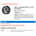 thumbnail image 2 of Wheel - Compatible with 2015 - 2016 Ford Explorer, 2 of 2