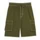 thumbnail image 1 of Pantalones Cortos para Hombre de Cintura Elástica con Bolsillos Pantalones de Verano Casuales de Color Sólido, Poliéster Ligero de Moda para la Playa, la Natación Y el Uso Diario, 1 of 6