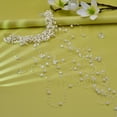 thumbnail image 3 of 1 Pce Peigne à Cheveux en Fausse Perle Élégant Perles Exquises à Franges pour Robe de Mariée, 3 of 5