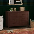 thumbnail image 3 of DaVinci Charlie 6-Drawer Double Dresser in Crimson, 3 of 5