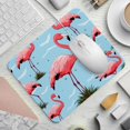 thumbnail image 2 of Flamingo Rainforest Mouse Pad for Wireless Mouse Home Office Desk Laptop with Rubber Base, 2 of 7